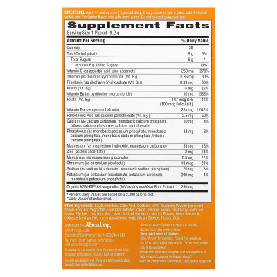 Emergen-C, Ashwagandha, Berry Blend, 18 pakietów, 0,32 uncji (9,2 g) Emergen-C, Ashwagandha, Berry Blend, 18 pakietów, 0,32 uncji (9,2 g)