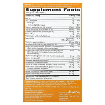 Emergen-C, kurkum i imbir, cytrus-siper, 18 pakietów, 0,32 uncji (9 g) każdy Emergen-C, kurkum i imbir, cytrus-siper, 18 pakietów, 0,32 uncji (9 g) każdy