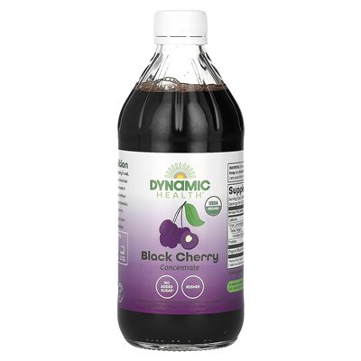 Dynamic Health, Black Cherry Concentrat, 16 fl Oz (473 ml) Dynamic Health, Black Cherry Concentrat, 16 fl Oz (473 ml)