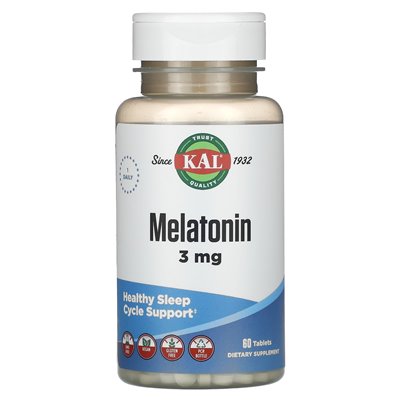 Kal, melatonina, 3 mg, 60 tabletek