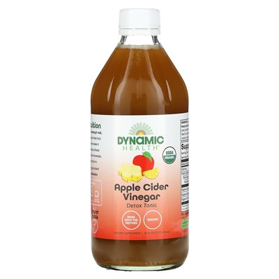 Dynamic Health, Detoks Tonik z Cytryny Jabłkowej, 16 uncji fl (473 ml) Dynamic Health, Detoks Tonik z Cytryny Jabłkowej, 16 uncji fl (473 ml)