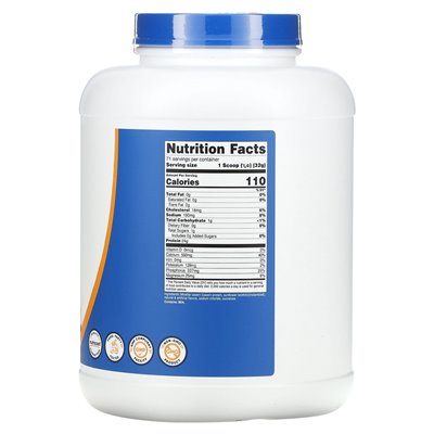 Nutricost, białko kazeiny, wanilia, 5 funtów (2268 g)