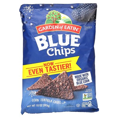 Garden of Eatin ', Blue Corn Tortilla Chips, 10 uncji (283 g)
