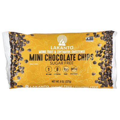 Lakanto, Mini Chocolate Chips, 8 oz (227 g)