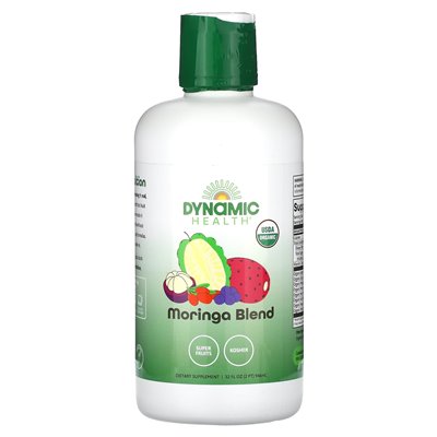 Dynamic Health, Moringa Blend, 32 Fl Oz (946 ml) Dynamic Health, Moringa Blend, 32 Fl Oz (946 ml)