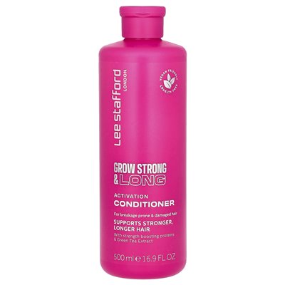 Lee Stafford, Grow Strong & Long, Aktywacja Odżywsza, dla łamania i uszkodzonych włosów, 16,9 fl oz (500 ml) Lee Stafford, Grow Strong & Long, Aktywacja Odżywsza, dla łamania i uszkodzonych włosów, 16,9 fl oz (500 ml)