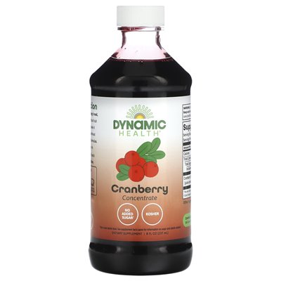 Dynamic Health, Cranberry Concentrate, 8 fl oz (237 ml) Dynamic Health, Cranberry Concentrate, 8 fl oz (237 ml)