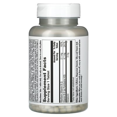Kal, melatonina, trwałe uwalnianie, 3 mg, 120 tabletek