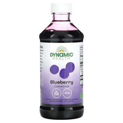 Dynamiczne zdrowie, koncentrat jagód, 8 fl oz (237 ml) Dynamiczne zdrowie, koncentrat jagód, 8 fl oz (237 ml)