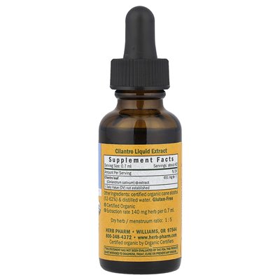 Herb Pharm, Cilantro, 1 Fl Oz (30 ml)
