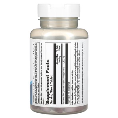 Kal, Red Yeast Rice, 1200 mg, 60 tablets