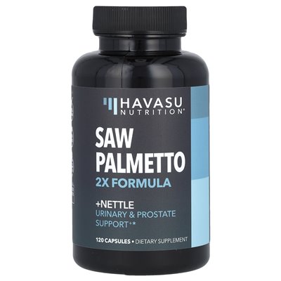 Havasu Nutrition, Palmetto, formuła 2x, 120 kapsułek