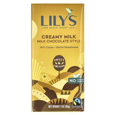 Lily's Sweets, cremige Milchschokolade, 40 % Kakao, 3 oz (85 g)