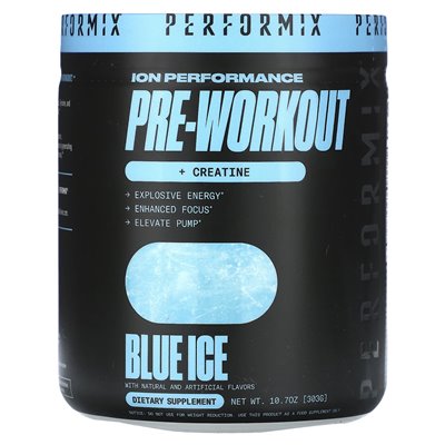 Performix, Ion Performance Pre-Tracout + Creatine, Blue Ice, 10,7 uncji (303 g)