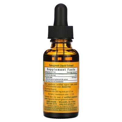 Herb Pharm, kozieradka, 1 Fl Oz (30 ml)