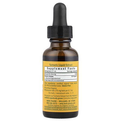 Herb Pharm, kurkuma, 1 fl Oz (30 ml)