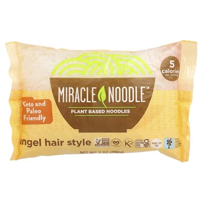 Miracle Noodle, Engelshaar-Nudeln, 7 Unzen (200 g) Miracle Noodle, Engelshaar-Nudeln, 7 Unzen (200 g)