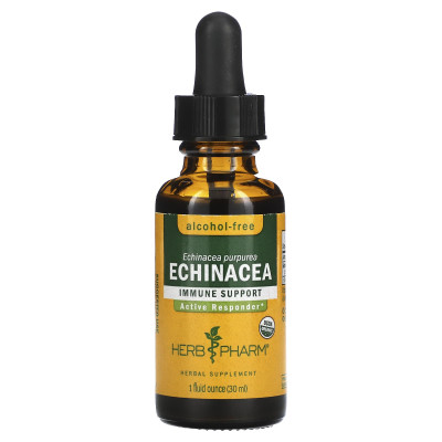 Herb Pharm, Echinacea, bez alkoholu, 1 Fl Oz (30 ml)