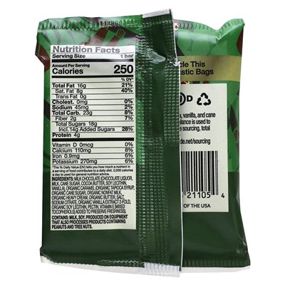 Endangered Species Chocolate, reichhaltiges Karamell, 48 % Kakaomilchschokolade, 1,6 oz (45,3 g)