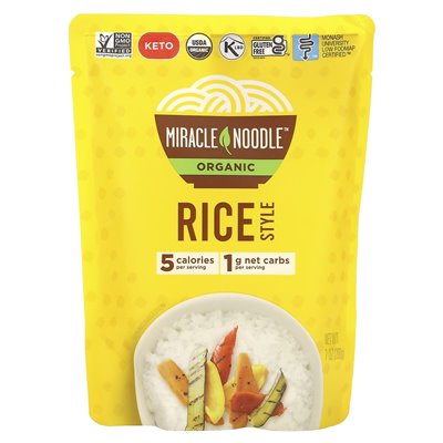 Miracle Noodle, Rice Style, 7 uncji (200 g) Miracle Noodle, Rice Style, 7 uncji (200 g)