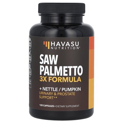 Havasu Nutrition, Sägepalme, 3x Formel, 120 Kapseln