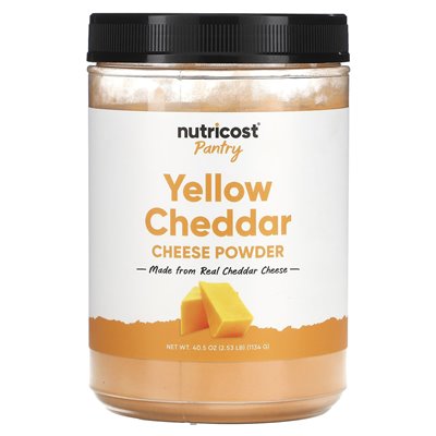 Nutricost, Pantry, Gelber Cheddar-Käse-Pulver, 40,5 oz (1134 g)