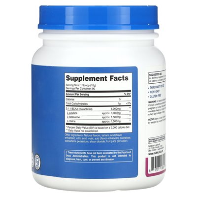 Nutricost, Performance, BCAA, Grape, 2 lb (900 g) Nutricost, Performance, BCAA, Grape, 2 lb (900 g)