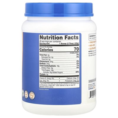 Nutricost, Dextrose, unschlagbar, 2 lbs (907 g)