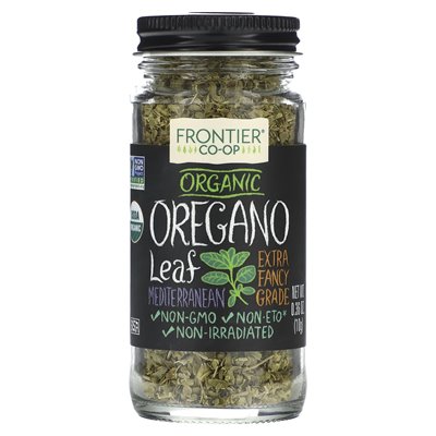 Frontier Co-Op, Organic Oregano Leaf, 0,36 uncji (10 g)
