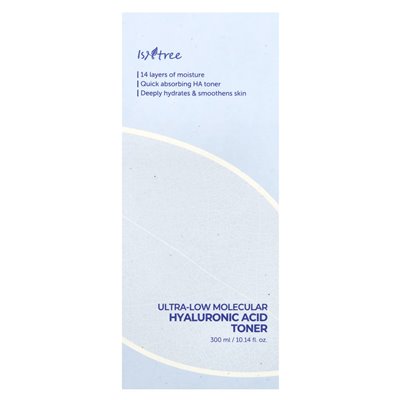Isntree, Ultra-Low Molecular Weight Hyaluronic Acid Toner, 10.14 fl Oz (300 ml)
