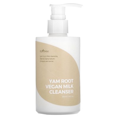 Isntree, vegane Yamswurzelmilch, 7,43 Fl Oz (220 ml)