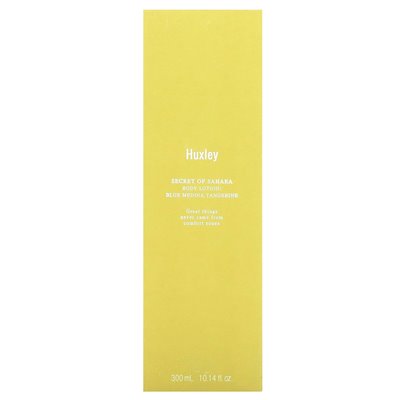 Huxley, Secret of Sahara, Body Lotion, Blue Medina Tangerine, 10.14 Fl Oz (300 ml)