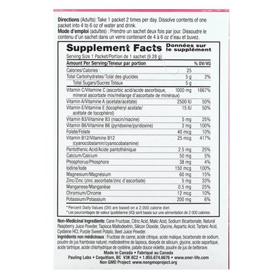Ener-C, Vitamin C, Multivitamin-Getränkemix, Himbeere, 1000 mg, 30 Päckchen, 0,3 oz (9,28 g) Ener-C, Vitamin C, Multivitamin-Getränkemix, Himbeere, 1000 mg, 30 Päckchen, 0,3 oz (9,28 g)