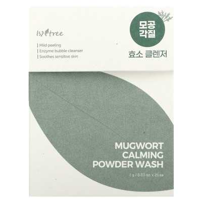 Isntree, Mugwort Calming Powder, 25 Packs, 0.03 Ounce (1 G)