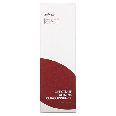 Isntree, Chestnut Aha 8 % klare Essenz, 100 ml (3,38 fl. oz.) Isntree, Chestnut Aha 8 % klare Essenz, 100 ml (3,38 fl. oz.)