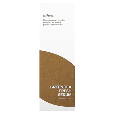 Isntree, Grüntee-Frische-Serum, 1,69 fl oz (50 ml)