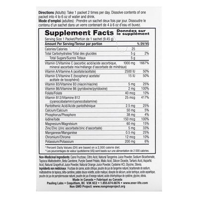 Ener-C, Vitamin C, Champagner-Multivitamin-Getränkemix, Mandarine-Grapefruit, 1000 mg, 30 Päckchen