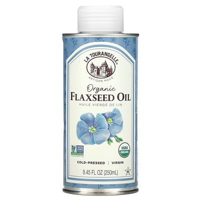 La Tourangelle, organiczny olej lniany, 8,45 Fl Oz (250 ml) La Tourangelle, organiczny olej lniany, 8,45 Fl Oz (250 ml)