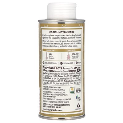 La Tourangelle, aromatisiertes Knoblauchöl, 8,45 Fl Oz (250 ml)