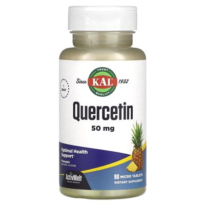 Kal, kwercetyna, ananas, 50 mg, 90 mikrotabletten