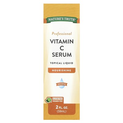 Nature's Truth, Vitamin-C-Serum, Fleckenflüssigkeit, parfümfrei, 2 fl oz (59 ml)