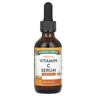 Nature's Truth, Vitamin-C-Serum, Fleckenflüssigkeit, parfümfrei, 2 fl oz (59 ml)