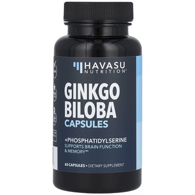 Havasu Nutrition, Ginkgo Biloba, 60 kapsułek