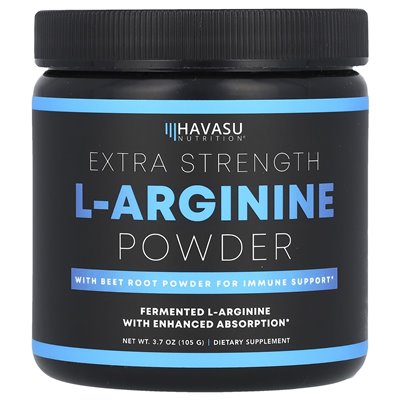 Havasu Nutrition, L-Arginin-Pulver, extra stark, 3,7 oz (105 g)