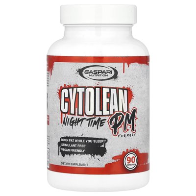 Gaspari Nutrition, cytolean nocna formuła PM, 90 kapsułek Gaspari Nutrition, cytolean nocna formuła PM, 90 kapsułek