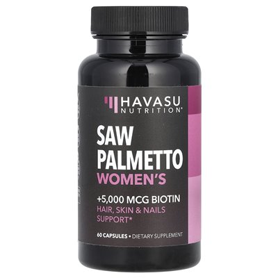 Havasu Nutrition, Saw Palmetto Women's, 60 kapsułek