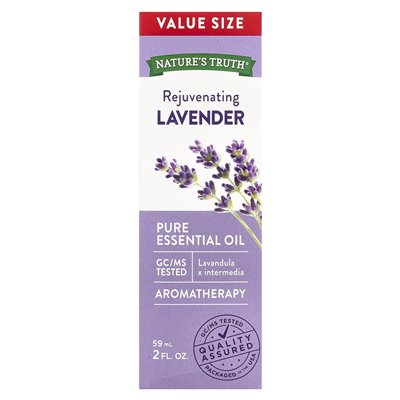 Nature's Truth, Pure Essential Oil, Rejuvenating Lavender, 2 fl oz (59 ml) Nature's Truth, Pure Essential Oil, Rejuvenating Lavender, 2 fl oz (59 ml)