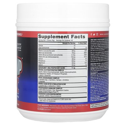 Gaspari Nutrition, SuperPump Max, Punch Owocowy, 1.41 lbs (640 g) Gaspari Nutrition, SuperPump Max, Punch Owocowy, 1.41 lbs (640 g)