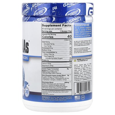 Gaspari Nutrition, Proven EAAS ™ z 9 niezbędnymi aminokwasami, jagodami Acai, 13,75 uncji (390 g) Gaspari Nutrition, Proven EAAS ™ z 9 niezbędnymi aminokwasami, jagodami Acai, 13,75 uncji (390 g)