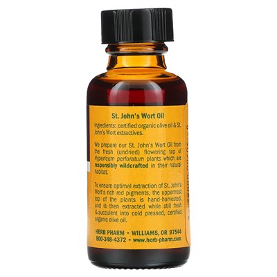 Herb Pharm, Olej z Dziurawca, 1 funt oz (30 ml)